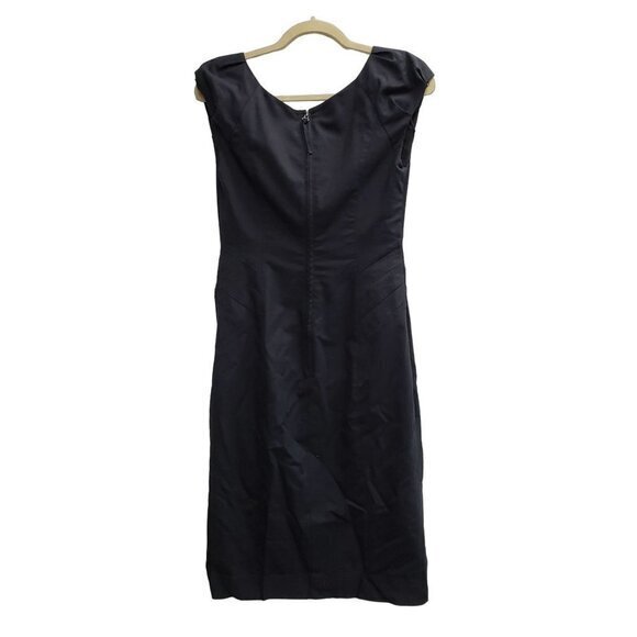 Rebecca Taylor Womens Dress Wool Blend Size 12 Lined Navy New‎ - Picture 9 of 15